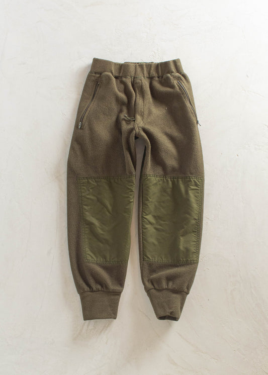 1990s Military Combat Polar Fleece Sweatpants Size XS/S