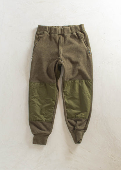 1990s Military Combat Polar Fleece Sweatpants Size M/L