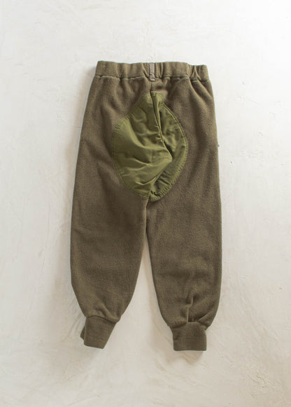 1990s Military Combat Polar Fleece Sweatpants Size M/L