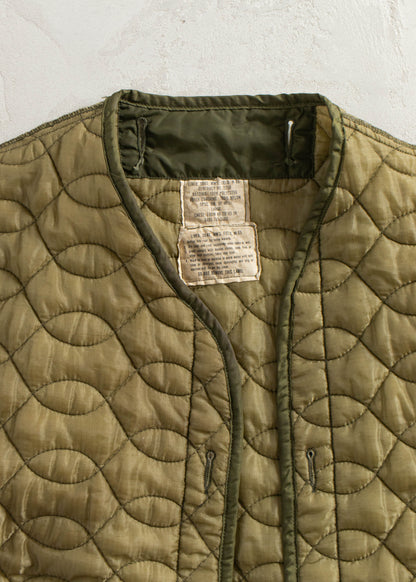 Vintage 1980s Military M-65 Quilted Liner Jacket Size M/L