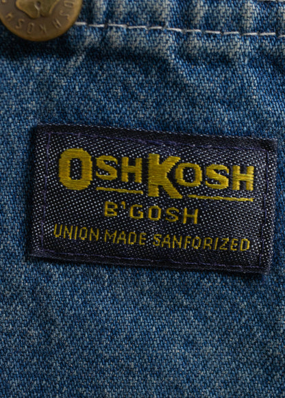 Vintage 1980s Oshkosh Denim Chore Coat Size XL/2XL