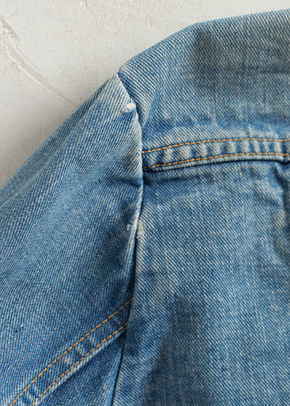 Vintage 1970s Maverick Selvedge Trucker Denim Jacket Size XS/S