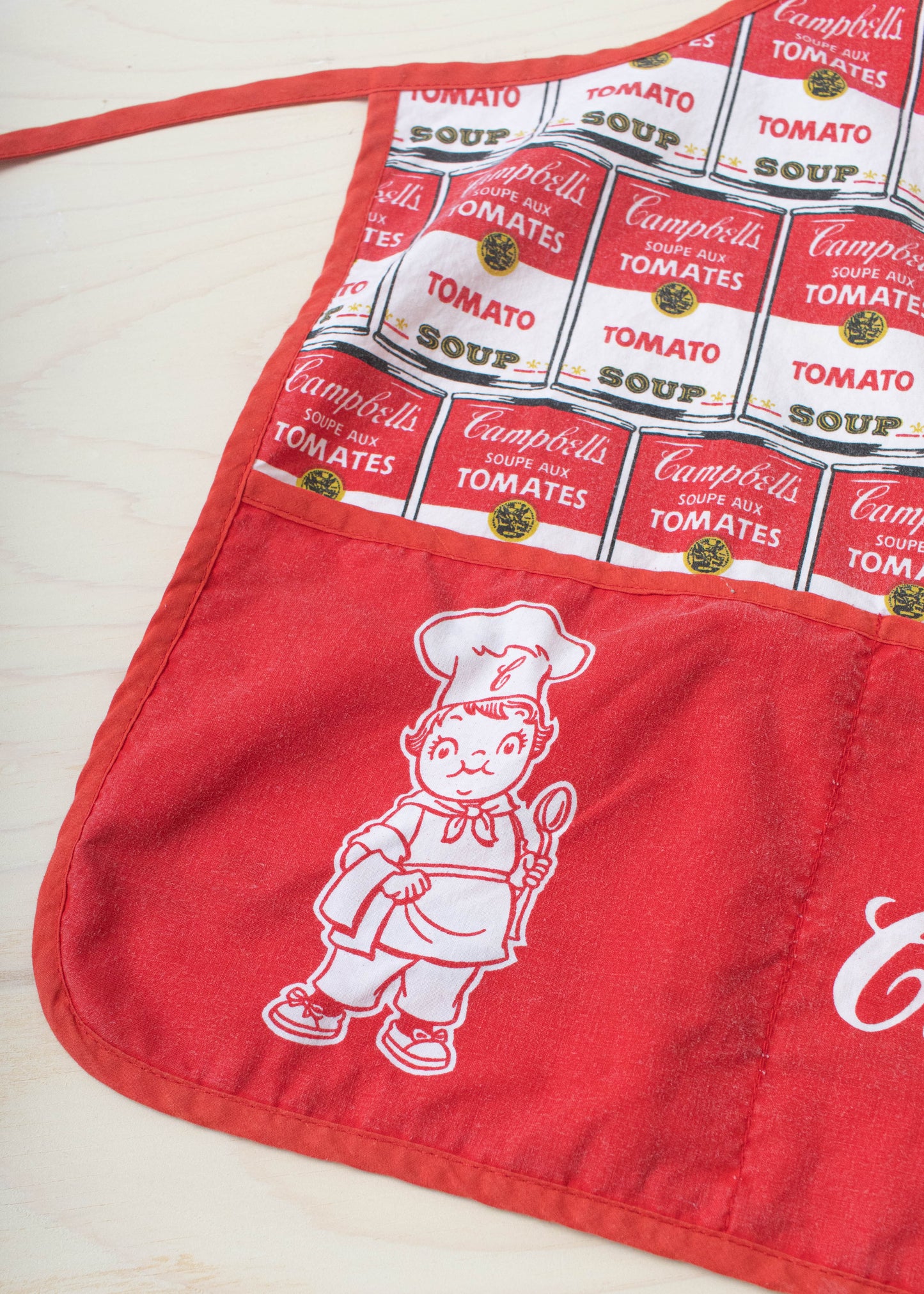 Vintage Campbell's Tomato Soup Cooking Apron