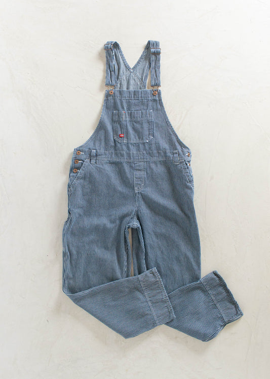 Dickies Hickory Striped Overalls Size L/XL