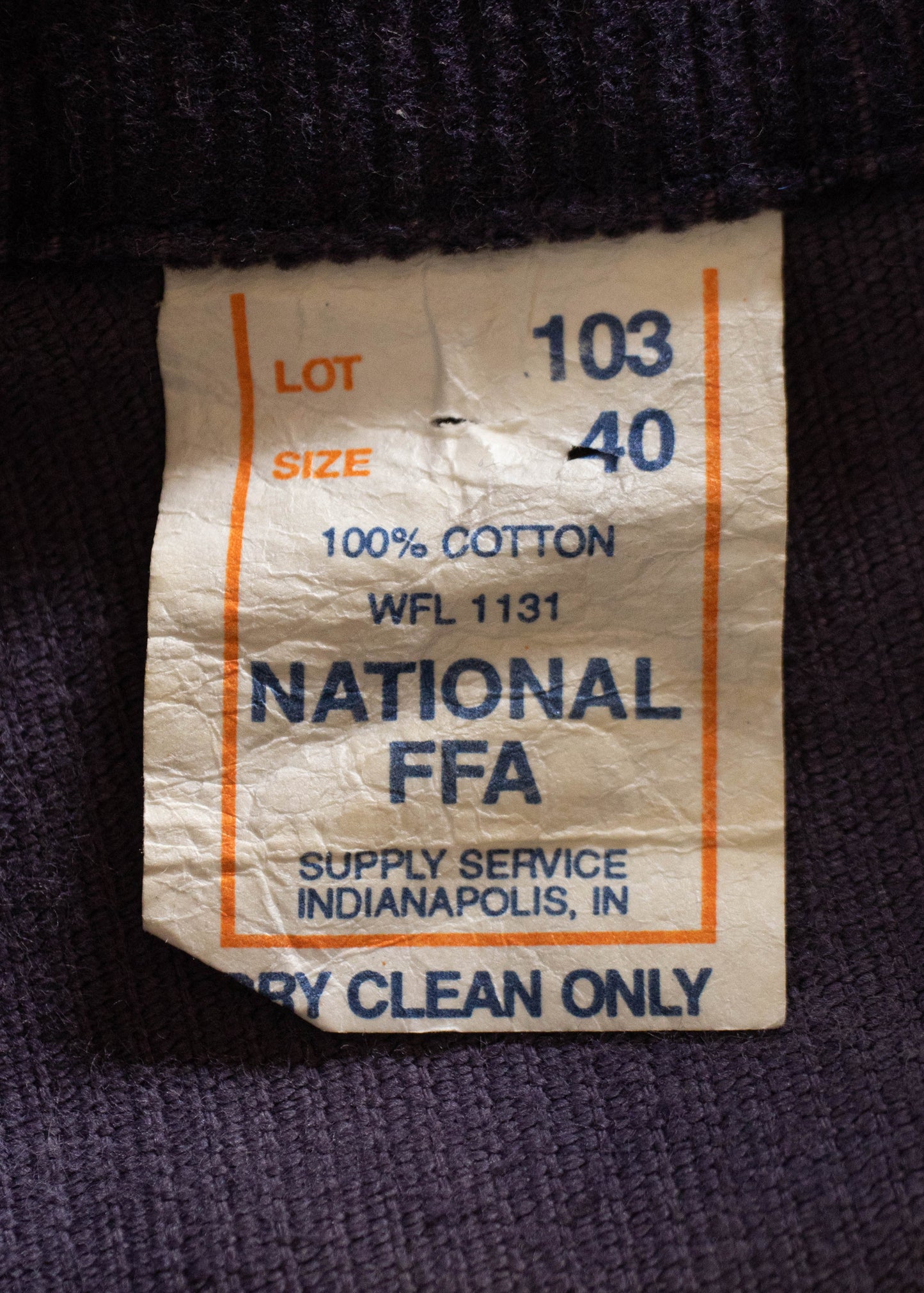 1980s FFA Texas Jacket Size S/M