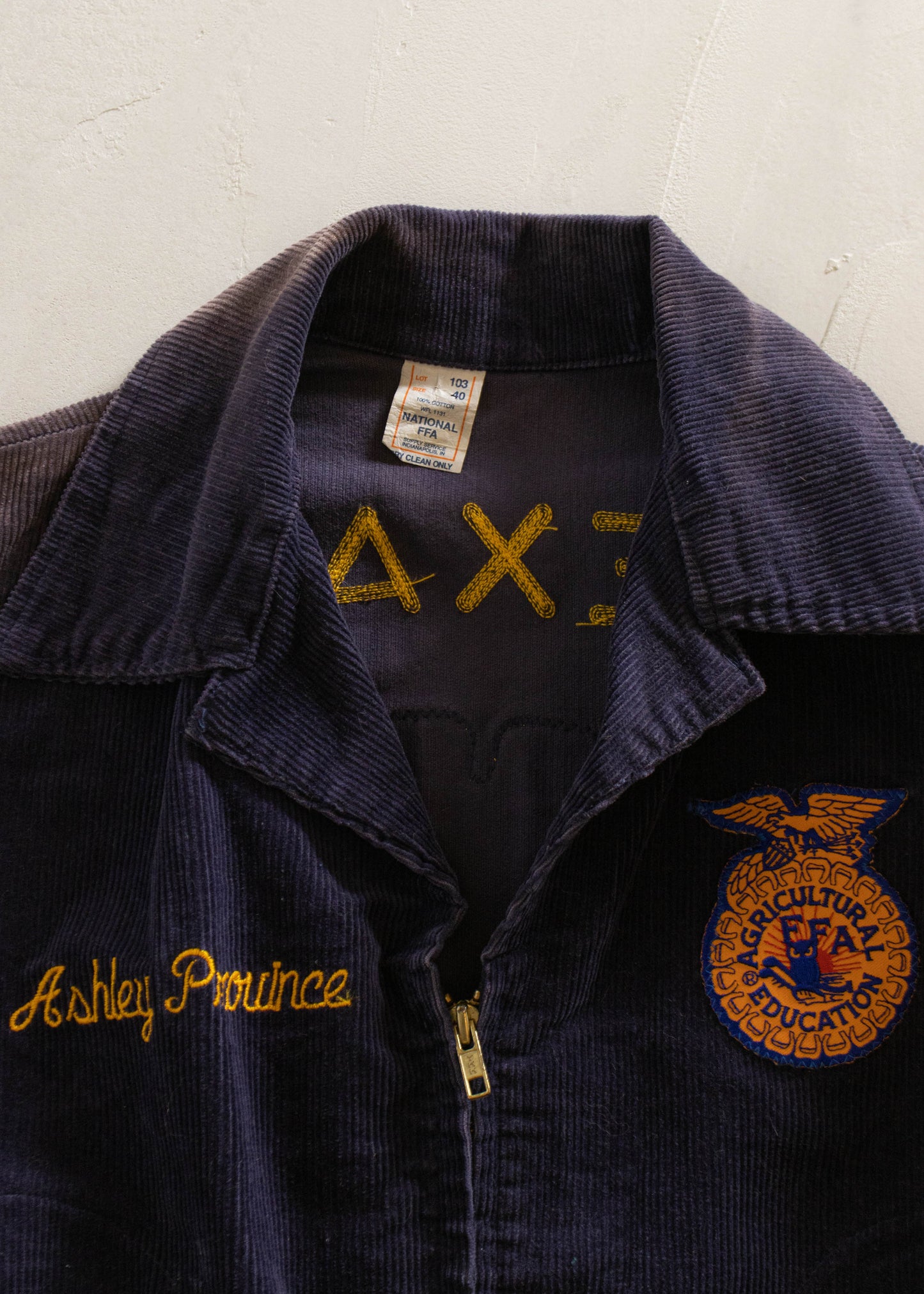 1980s FFA Texas Jacket Size S/M