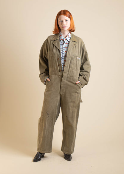 Vintage 1940s Monarch Wear Coveralls Size S/M