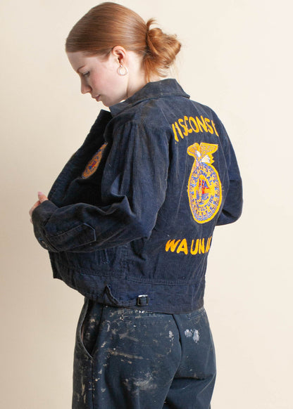 Vintage FFA Jacket Size Small Extra Small