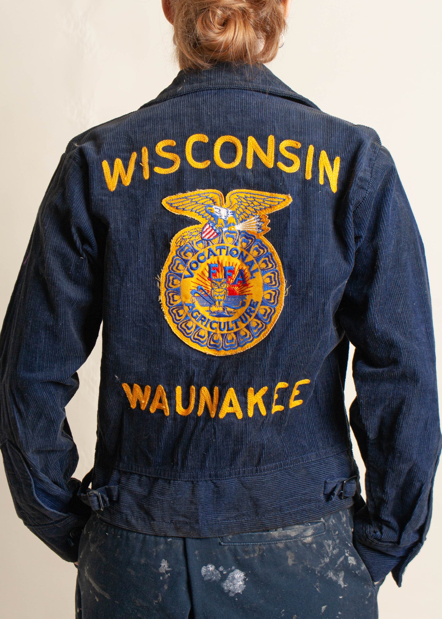 Vintage FFA Jacket Size Small Extra Small