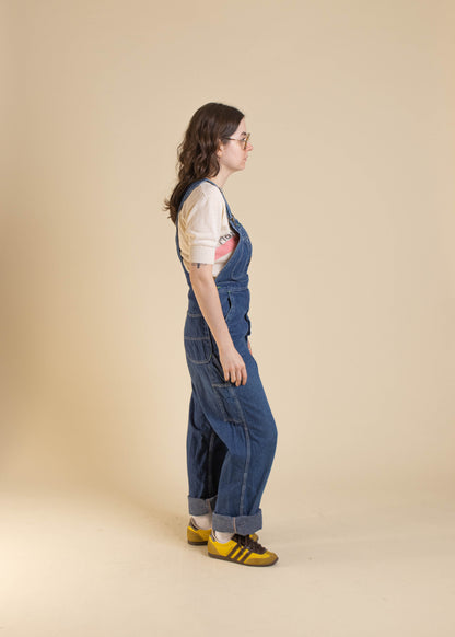 Vintage 1960s Washington "DeeCee" Sanforized Denim Overalls Size XS/S