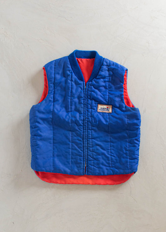 1990s Reversible Quilted Nylon Vest Size XL/2XL