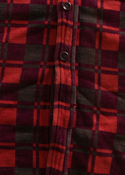 1980s Champion Flannel Button Up Shirt Size M/L