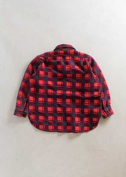 1980s Champion Flannel Button Up Shirt Size M/L