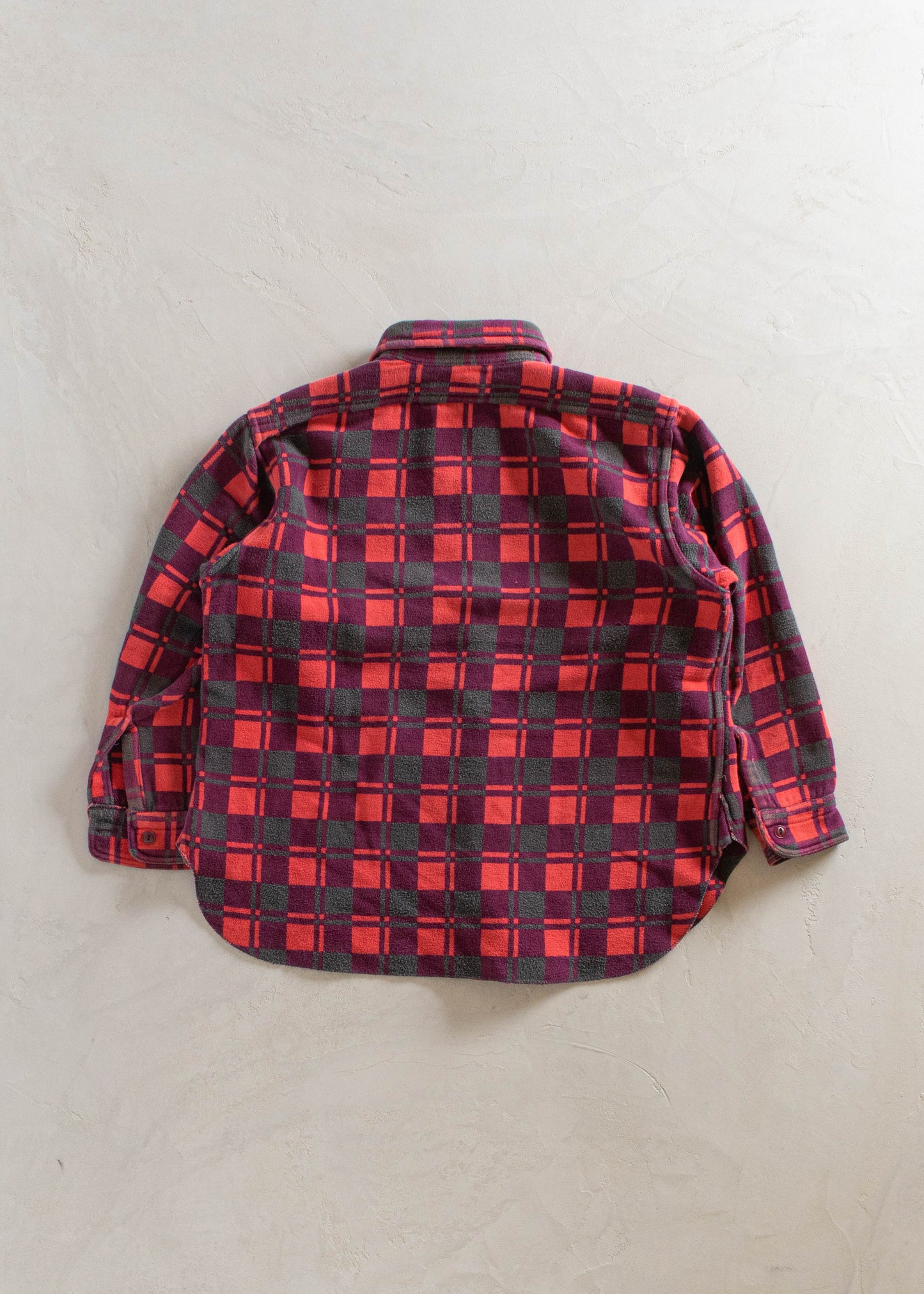 1980s Champion Flannel Button Up Shirt Size M/L