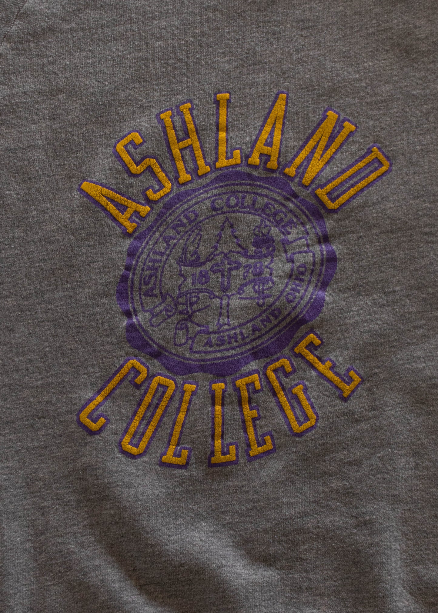 1980s Ashland College Souvenir Sweatshirt Size M/L