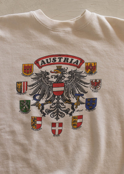 1980s Austria Souvenir Sweatshirt Size L/XL