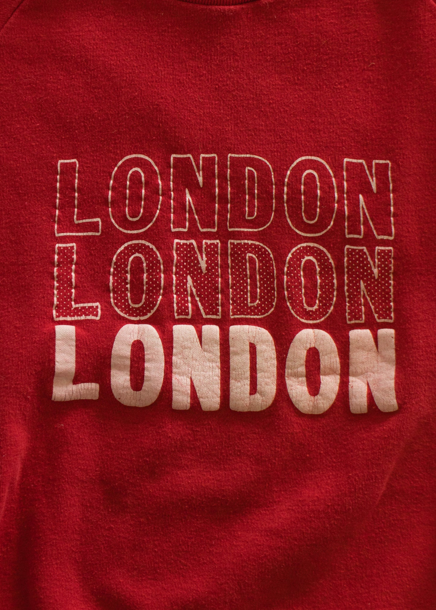 1980s London Souvenir Sweatshirt Size S/M