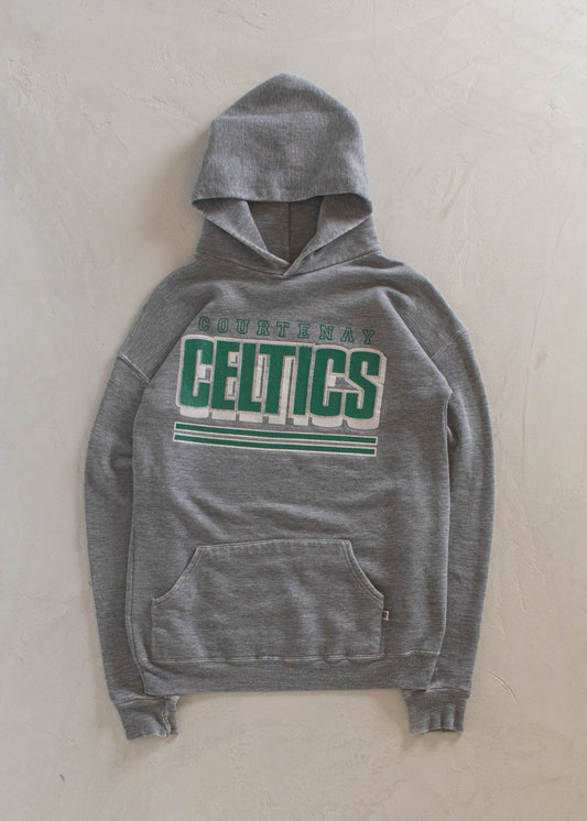 1980s Russell Athletic Courtenay Celtics Hoodie Size XS/S