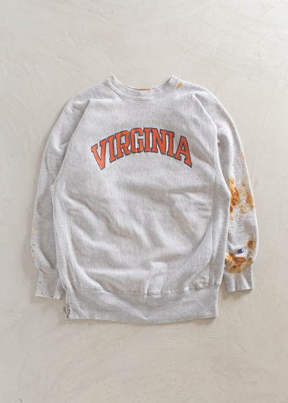 1980s Champion Reverse Weave Virginia Souvenir Sweatshirt Size M/L