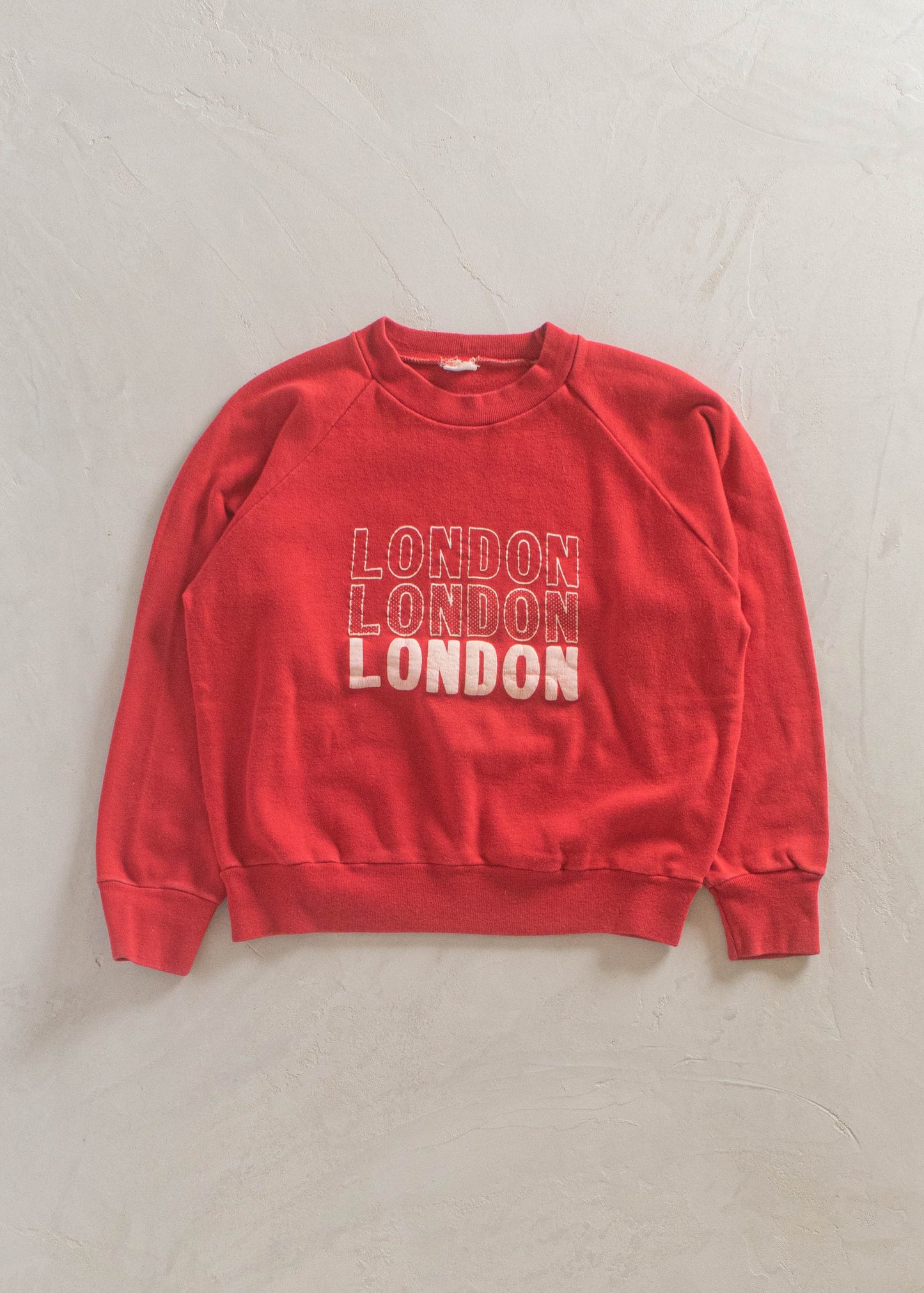 1980s London Souvenir Sweatshirt Size S/M