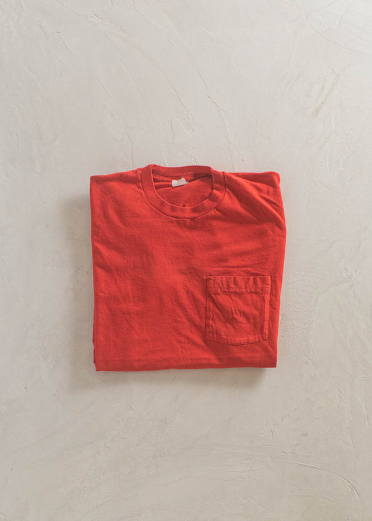 1980s Selvedge Pocket T-Shirt Size M/L