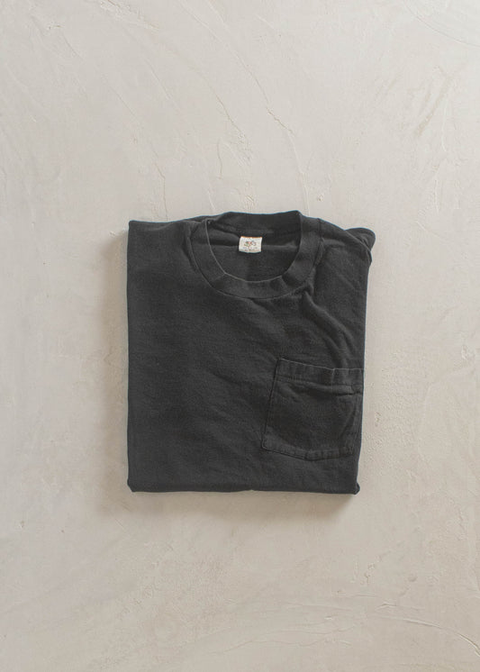 1980s Fruit of the Loom Selvedge Pocket T-Shirt Size L/XL