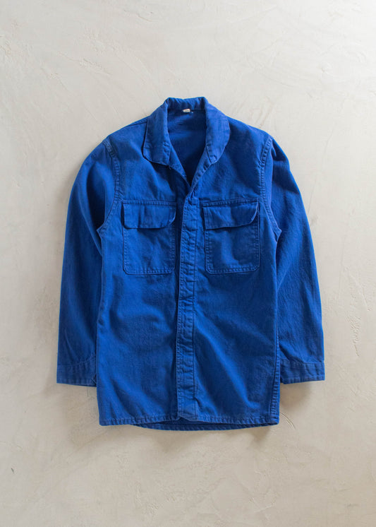 1980s French Workwear Chore Jacket Size 2XS/XS