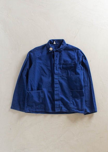 1980s French Workwear Chore Jacket Size S/M