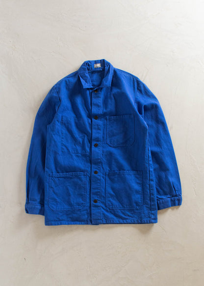 1980s 3 Swisses French Workwear Chore Jacket Size XS/S