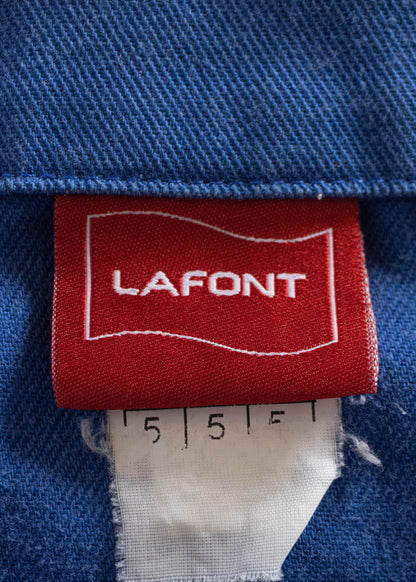 1980s Lafont French Workwear Chore Jacket Size 2XL/3XL