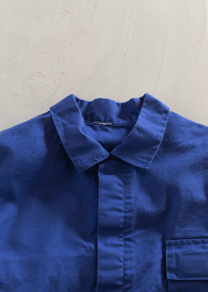 1980s French Workwear Chore Jacket Size XS/S