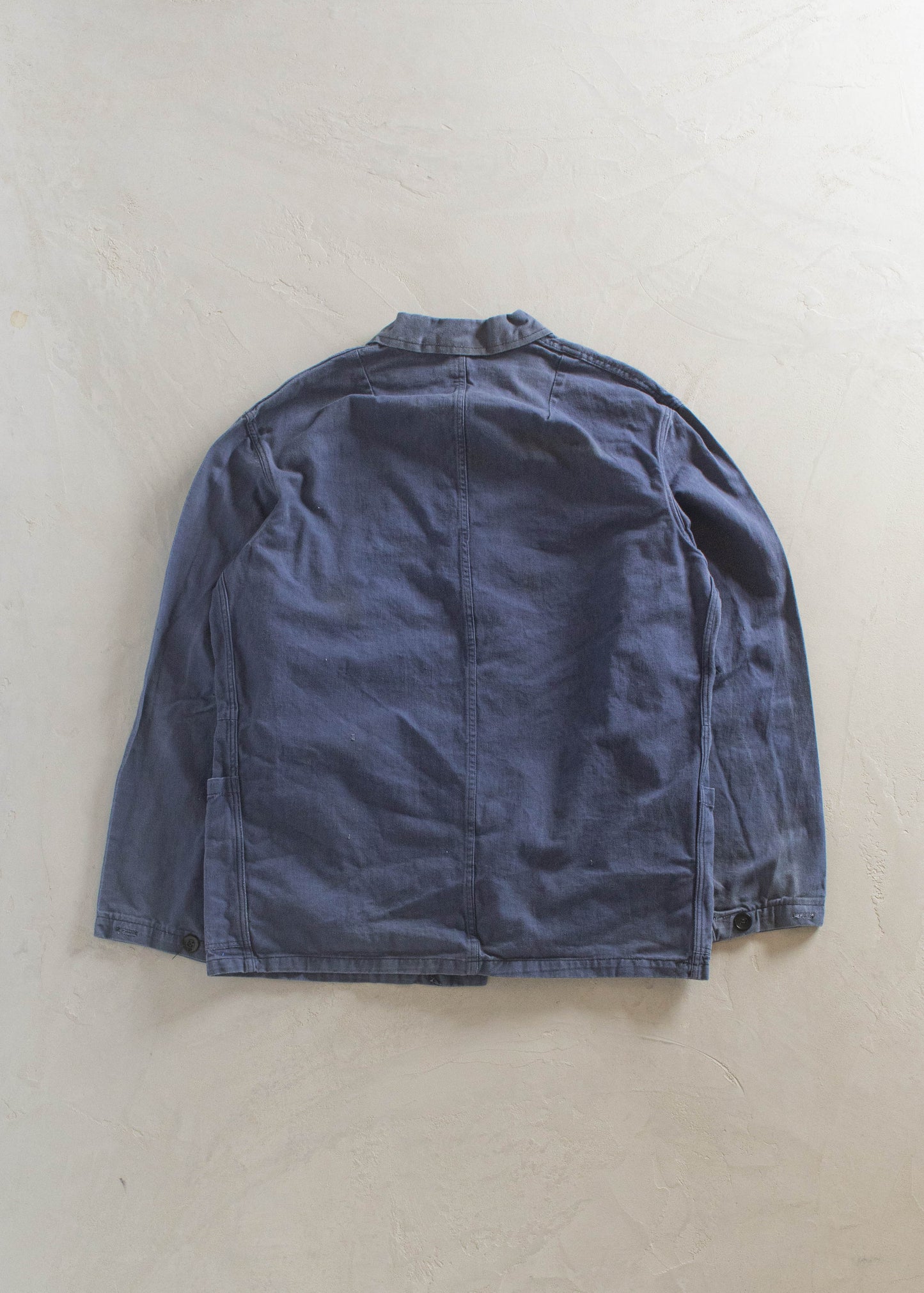 1980s French Workwear Chore Jacket Size M/L