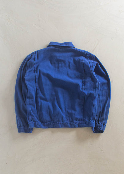 1980s French Workwear Chore Jacket Size M/L