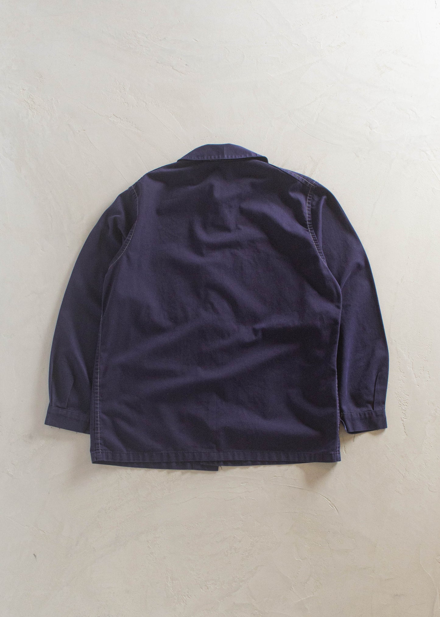 1980s French Workwear Chore Jacket Size XS/S