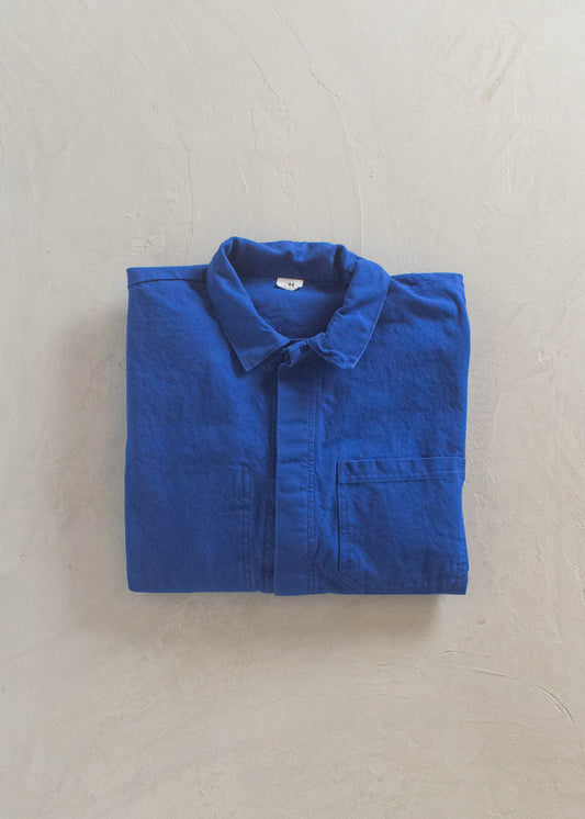 1980s French Workwear Chore Jacket Size M/L