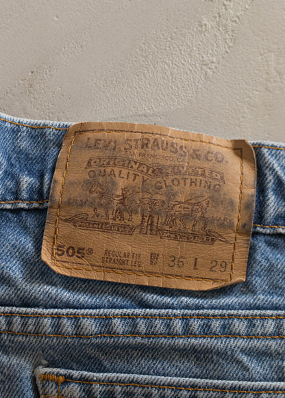 1980s Levi's 505 Midwash Jeans Size Women's 30 Men's 32