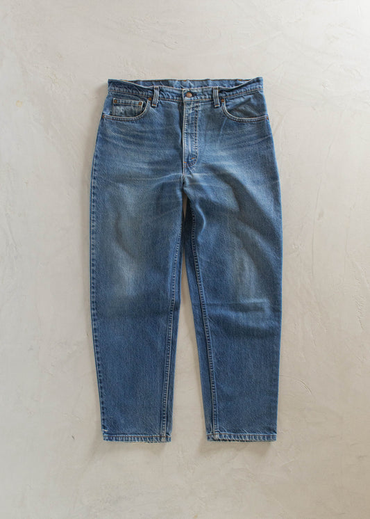 1980s Levi's 550 Midwash Jeans Size Women's 32 Men's 34