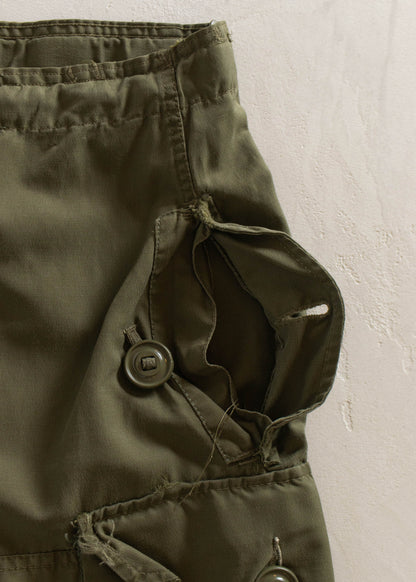 1970s Military Wind Cargo Pants Size L/XL