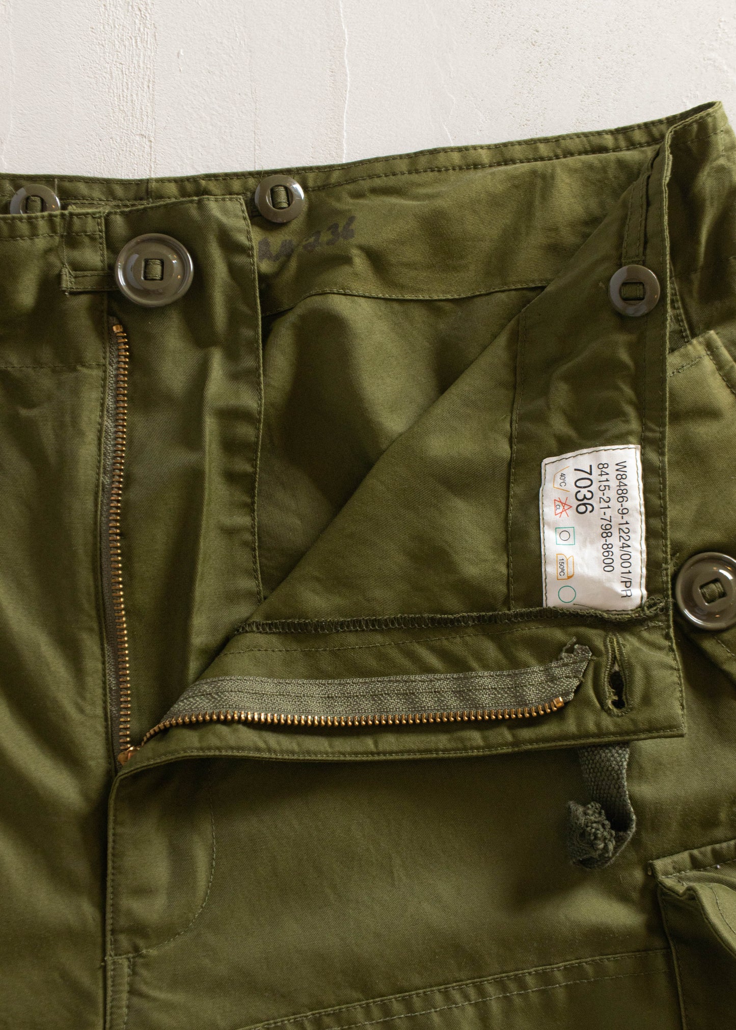 1980s Military Wind Cargo Pants Size M/L