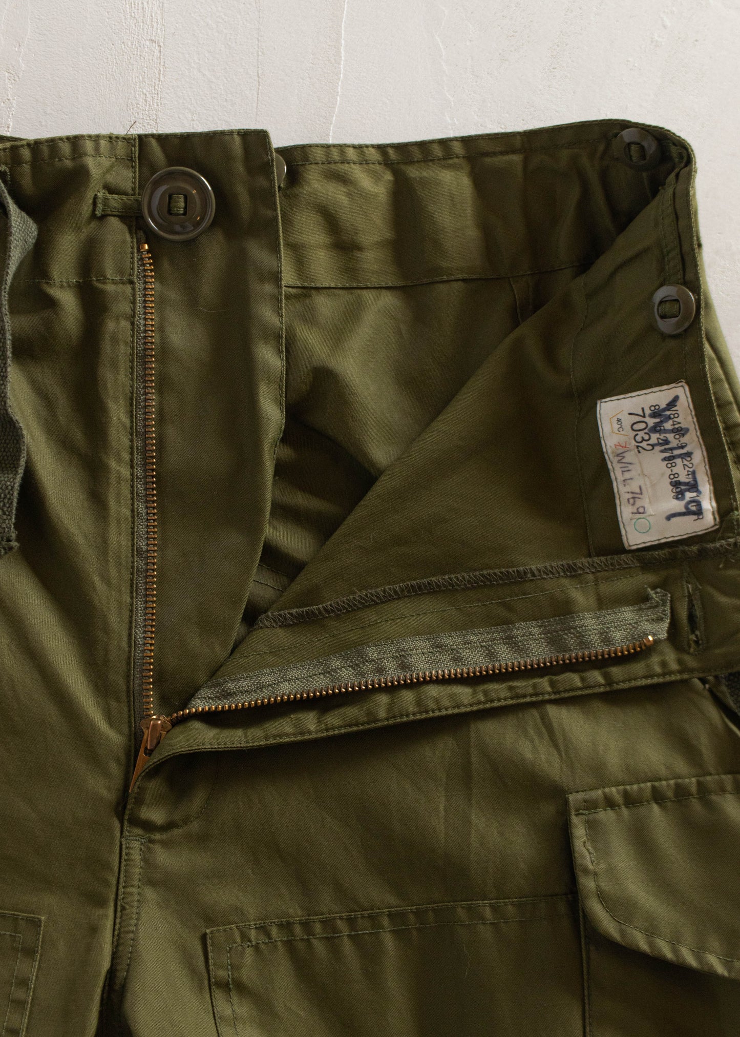 1980s Military Wind Cargo Pants Size S/M