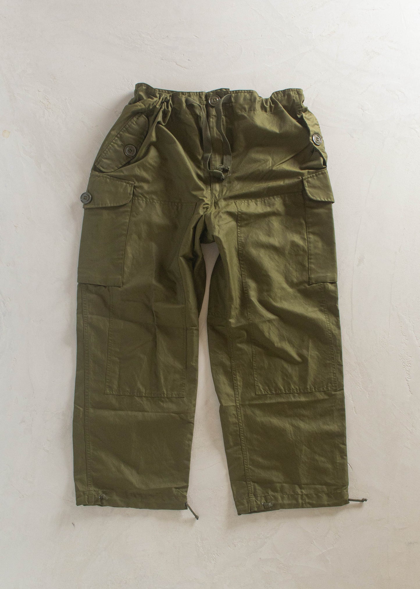 1980s Military Wind Cargo Pants Size XL/2XL