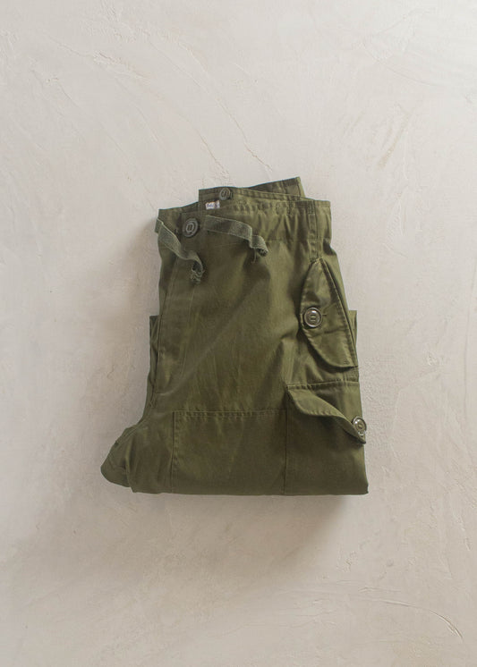 1980s Military Wind Cargo Pants Size M/L