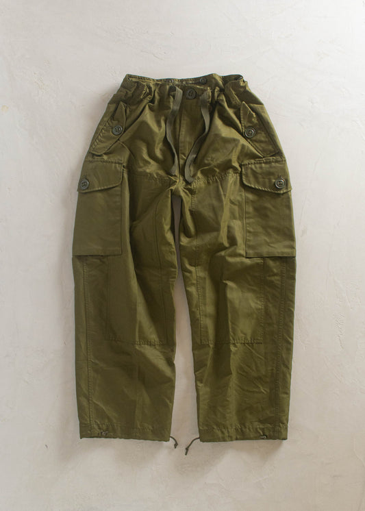 1980s Military Wind Cargo Pants Size M/L