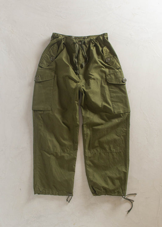 1980s Military Wind Cargo Pants Size M/L