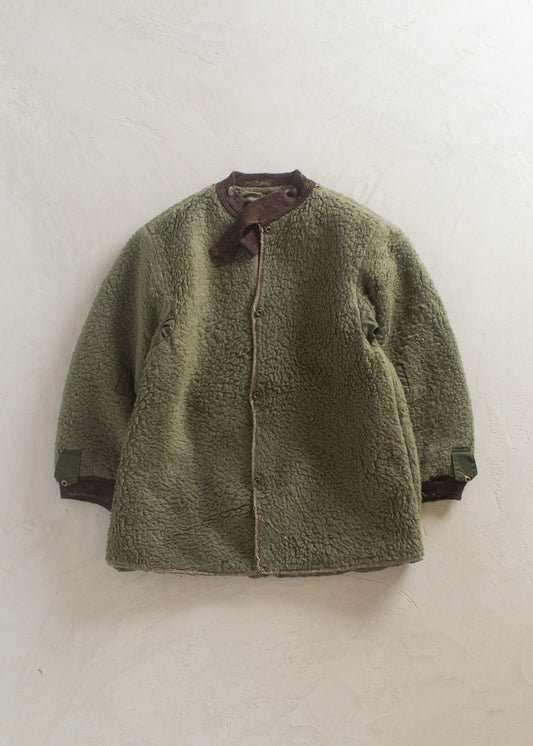 1980s Military Teddy Liner Jacket Size XS/S