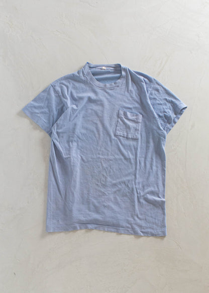 1980s Fruit of the Loom Selvedge Pocket T-Shirt Size S/M