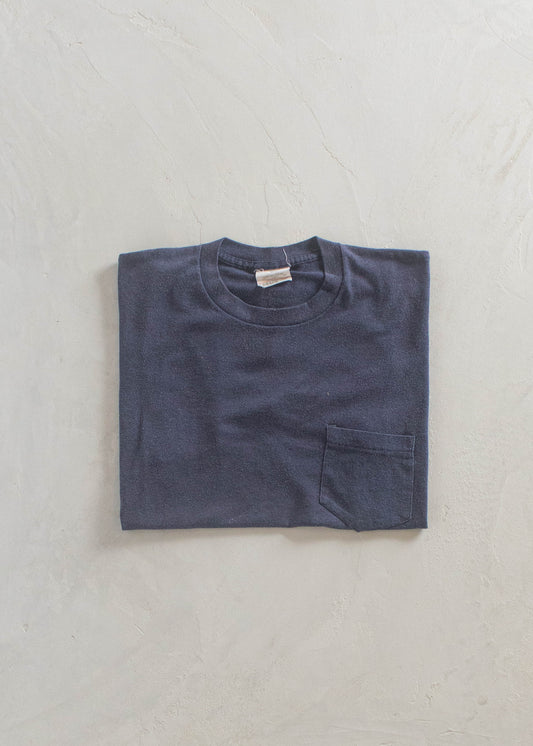 1980s Sears Selvedge Pocket T-Shirt Size M/L