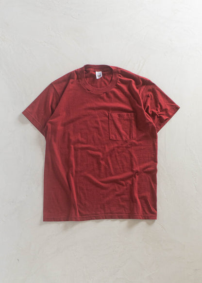 1980s Fruit of the Loom Selvedge Pocket T-Shirt Size S/M