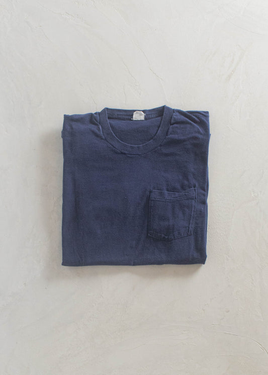 1980s Selvedge Pocket T-Shirt Size XL/2XL