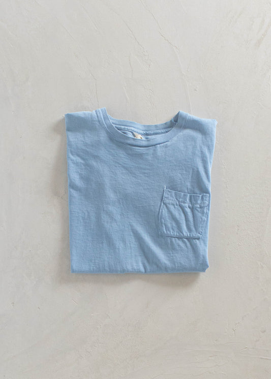 1980s Fruit of the Loom Selvedge Pocket T-Shirt Size M/L